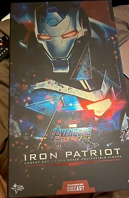 HOT TOYS MMS547-D34 Marvel Avengers: Endgame IRON PATRIOT 1/6 Scale Figure NIB • $153