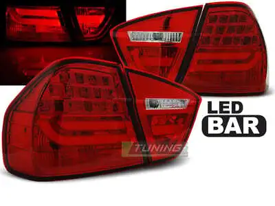 LTI LED Tail Lights For BMW 3 Series E90 2005-2008 Red WorldWide FreeShip US LDB • $403.22