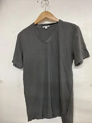 James Perse Men's Basic Classic Gray S/S V-Neck Tee MLJ3352 New T Shirt S/s • $42.58