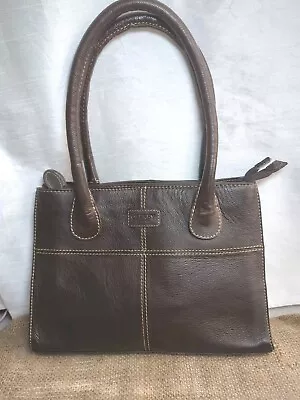 ⭐️OSPREY OF LONDON.. Large Brown Leather Shoulder/Arm Bag Excellent Condition⭐️ • £25