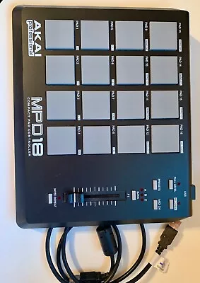 AKAI Professional MPD18 Compact USB MIDI Pad Controller PC Mac • $24