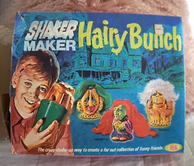 Vintage . Shaker Maker . Hairy Bunch . With Three Sachets Magic Mix . Ideal Game • $100