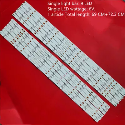 12 Pcs X LED Backlight Strip For VIZIO LB70006 E465853 E70-E3 SE70 UHD V1_00 • $42.71