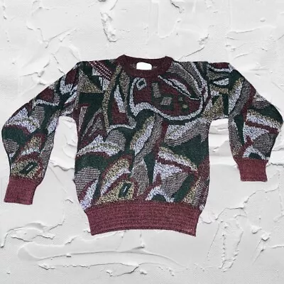 Vintage Traditions Knit Sweater / Y2k & Japanese & Style Like Coogi • $29