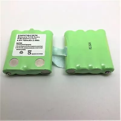 2x 4.8V RECHARGEABLE BATTERY COMPATIBLE WITH MOTOROLA IXNN4002A XTR446 RADIO • £14.95