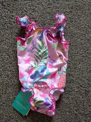 £3.50 • Buy Baby Girl Swimming Costume 0-3 Months