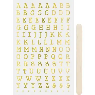 Heyda Rub-On Transfer Stickers 'Alphabet 2' • £1.49