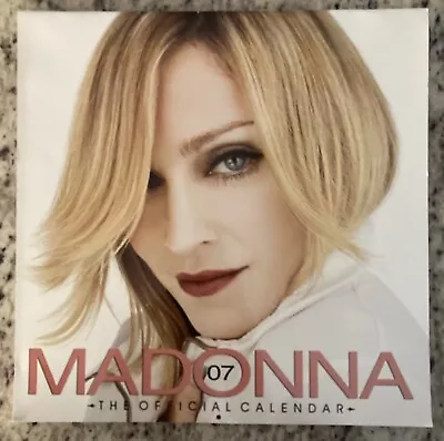 Madonna Official 2007 Calendar! Confessions On A Dance Floor Era Photos! • $11.95