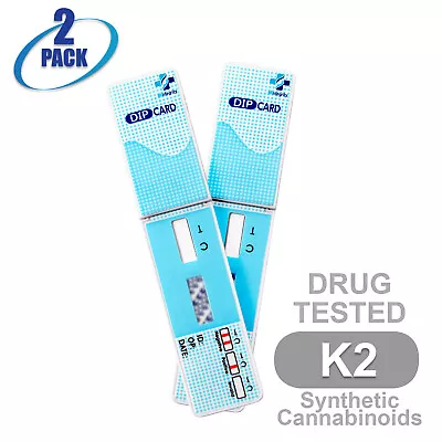 Mintegrity [2pk]Synthetic Cannabinoids (K2) Dip Card Urine Drug Test #MI-WDOA-K2 • $12.99