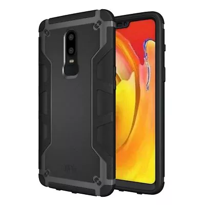  TUDIA OnePlus 6 Case OMNIX Hybrid Full-body Case With Front Cover   • $20.90