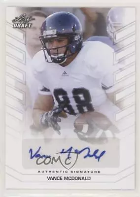 2013 Leaf Draft Auto Vance McDonald #BA-VM1 Rookie Auto RC • $3.68