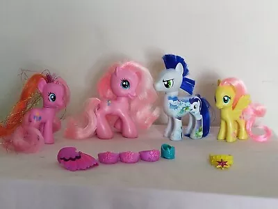 My Little Pony G4 Bundle Mixed Lot Shoes Accessories Ponies Headdress Tiara • £3.50