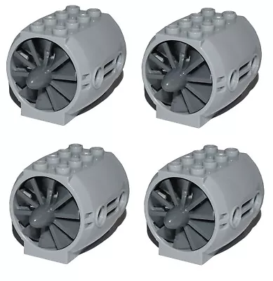 £6.17 • Buy LEGO Technic / City Jet Engine X4 With Blades Rotors For Aircraft Plane *