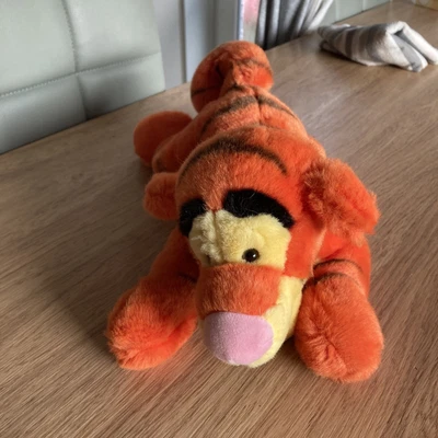 £9.51 • Buy DISNEY BABY TIGGER PLUSH SOFT TOY 1995, POSED LAID DOWN RARE Immaculate