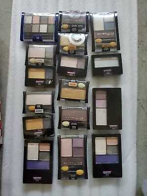 NEW! Lot Of 16 MAYBELLINE New York Eye Shadow Expert Wear • $36