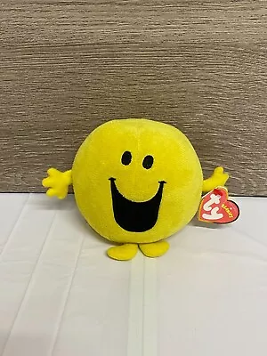 Ty Beanie Babies 13cm/5  Mr Happy Bean Filled Plush Soft Toy Cartoon - With Tags • £11.99