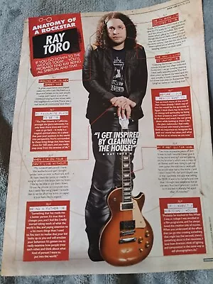 Ray Toro (My Chemical Romance) / Don Broco Full Page Poster/photo/interview • £4