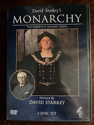 David Starkey's Monarchy: The Complete Second Series. 2 DVDs. Channel 4 2006 • £4.44