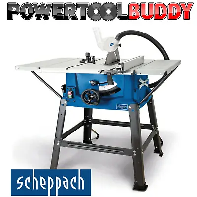 £199.95 • Buy Scheppach 2000W 10  250mm Bench Table Saw Legstand Side Extensions & Blade 240v
