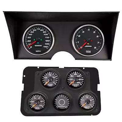 New Vintage 77011-01 Performance II Gauges 78-82C3 Corvette Black • $849.99