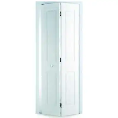 White Smooth Moulded 4 Panel Internal Bi-Fold Door - 1981 X 762mm • £99.99