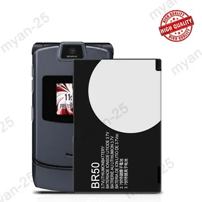 New Battery BR50 SNN5696A For Motorola Phone Razor Razr V3 V3c V3i V3t V3g V3r • $19.99