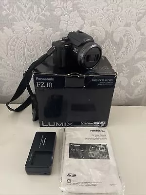 Panasonic Lumix FZ 10 Digital Camera - Leica DC Vario-Elmarit. BOXED. In LNC • £179