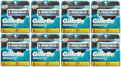 Gillette Mach3 Razor Blade Refills 64 Cartridges • $84.99