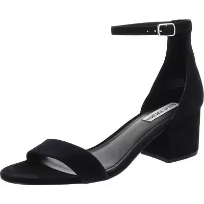 Steve Madden Womens Irenee Black Dress Sandals Shoes 8.5 Medium (BM)  9738 • $16.99