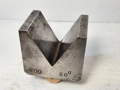 $29.61 • Buy Custom Machinist 60 Degree Inspection V-Block - Special Purpose V-Block