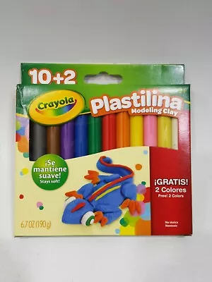 Crayola Plastilina Clay 12 Colors 6.7oz Modeling Clay Non-Toxic Age 3+ New • $12.99