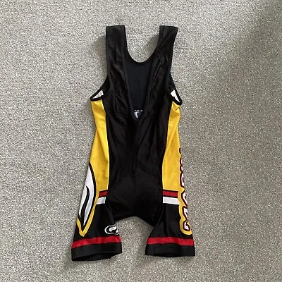 £10 • Buy Marin Cycling Bib Shorts Vest Lycra Size S Helly Hanson Parentini