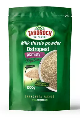 Milk Thistle Powder 1000g Ostropest Plamisty Mielony TARGROCH • £11.39