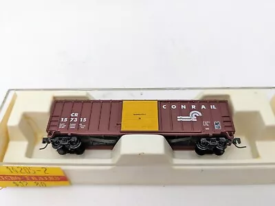 Z Scale Micro-Trains MTL Kadee 14205-2 CR Conrail Railroad 50' Box Car #157315 • $26.99