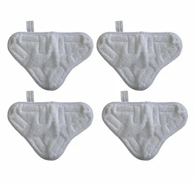 4 X Triangle H20 H2o H20 X5 Steam Mop Floor Cleaning Pads Steam Cleaner  33727x4 • £7.75