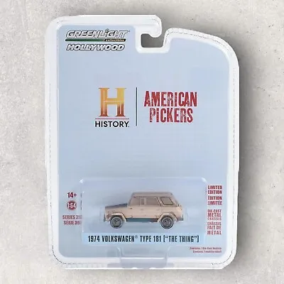 Greenlight 1974 Volkswagen Thing Type 181 American Pickers Hollywood 1:64 • $11