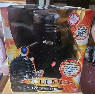 Dr Who Radio Controlled 12  Black Dalek • £70