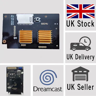£139.99 • Buy UK Stock GDEMU V5.15b Optical Drive Simulation Board For SEGA Dreamcast DC Gdemu