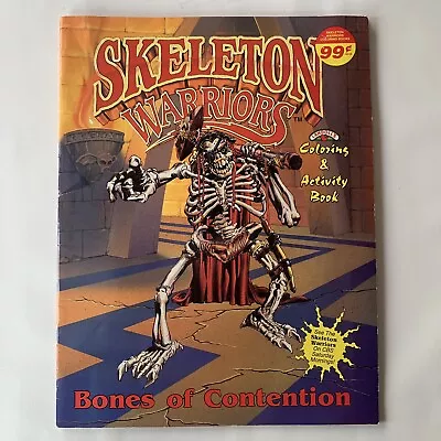 Skeleton Warriors Coloring & Activity Book Unused New • $8.99