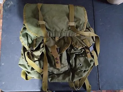 Army Military ALICE Pack Medium Rucksack Bag With Frame/Olive Drab VietNam  • $45