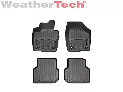 WeatherTech Floor Mats FloorLiner For Volkswagen Jetta Sedan - 2011-2018 - Black • $209.90