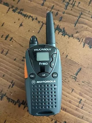 Motorola Talkabout FR50 Replacement Two Way Radio Walkie Talkie Works C1 • $7.99