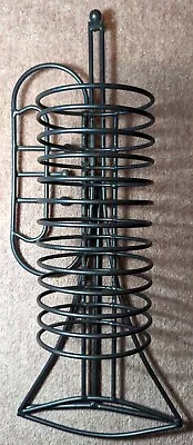 Trumpet Style 12 CD Metal Rack/Holder • £8.95