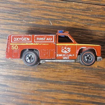 Vintage Hot Wheels Redline 1974 Emergency Unit • $15