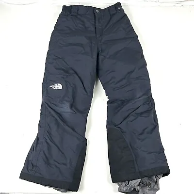 $24.95 • Buy The North Face Insulated Youth Ski Snow Pants Size Medium Black