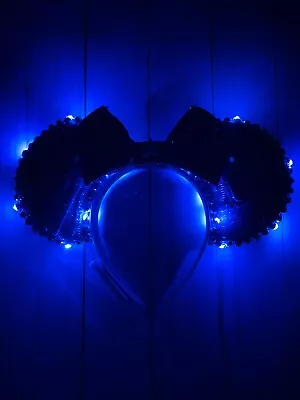 LIGHT UP R2D2 Inspired Star Wars Droid Handmade Mouse Ears Headband • $50