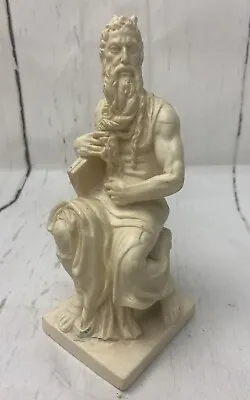 Vintage A. Santini Moses Sculpture Signed Classic Figure Made In Italy • $24.79