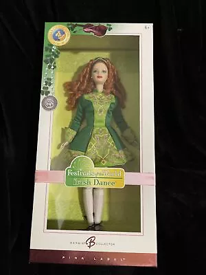 Festivals Of The World Irish Dance Barbie Doll 2006 Mattel K7920 NRFB • $70