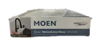 MOEN Essie Touchless Single-Handle Pull-Down Sprayer Kitchen Faucet Matte Black • $199.95