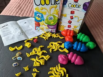 Vintage 1999 COOTIE Build A Bug Kids Game By Milton Bradley - Incomplete  • $9.99
